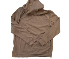 Quiksilver Hoodie Mens LG Fawn Tan Prints Gridliner Pullover Skate Surf NWT