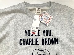 UNIQLO UT Peanuts 75th Anniversary Collection Sweatshirt Unisex Adult Size L NWT