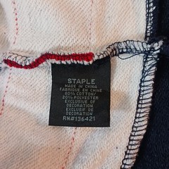 Vintage Staple Men’s Multicolor Drawstring Hoodie Pullover Sweatshirt Size 2XL
