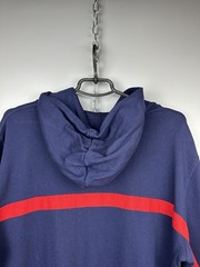 vivienne westwood hoodie zip up mens cotton size XL navy red