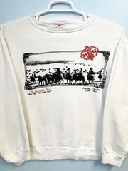 Vintage 80s Cherokee Chisholm Trail Sweatshirt Small Cowboy Western Oklahoma