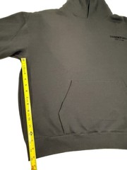 Fear of God Essentials Men’s Size XLG Stretch Limo Black Hoodie NWT