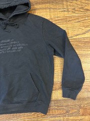 All Saints Hoodie Sweatshirt Size Medium- Black Hope Spring Infernal Spring 2021
