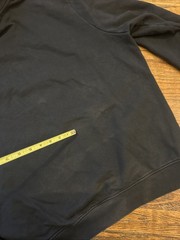 All Saints Hoodie Sweatshirt Size Medium- Black Hope Spring Infernal Spring 2021