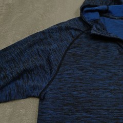 Lululemon Hoodie Mens XL Blue Pullover Casual Logo Modern Activewear
