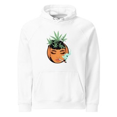 New stylish unisex eco raglan hoodie