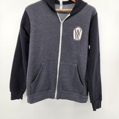 Westside Woodworks Moab UT Hoodie Mens L Gray Layers Winter Fall