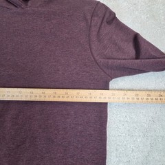 Public Rec Mens Pima Cotton Blend Pullover Hoodie Plum Size M Athleisure Soft
