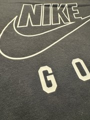 Nike Swoosh Golf Club Fleece Crewneck Mens Sweatshirt Black Size S New