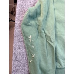 Nike Sweatshirt Mens XL Green Cotton Crewneck Pullover Distressed Faded Egypt