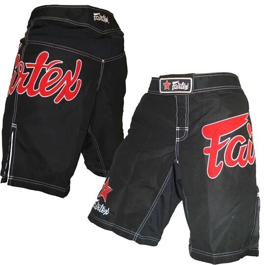 Fairtex AB1/P Muay Thai Board Shorts BLack (XLarge)