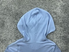 Hollister Hoodie Teens S Blue Full Zip Hooded Tagless Lightweight Slim Fit
