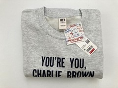 UNIQLO UT Peanuts 75th Anniversary Collection Sweatshirt Unisex Adult Size L NWT