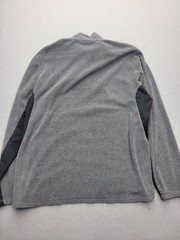 Ralph Lauren Men 1/4 Zip XXL Gray Sweatshirt Polyester China Stylish Quality