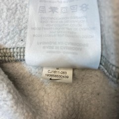 Nike Collarless Fleece Sweatshirt Medium Light Heather Grey Pullover Sporty 7628