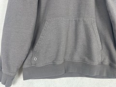 Quicksilver Mens Basic Essentials Gray Pullover Long Sleeve Hoodie Size L