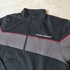 Under Armour All Season Gear 1/4 Zip Loose Coupe Lache Sweatshirt Large Pockets