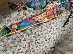 Electro Threads Full Body Suit Hoodie Pants MEDITATING RAFIKI TEEN Size Small