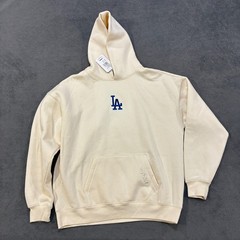 Pro Cream Pullover Hoodie Sweatshirt Casual Fleece Pullover Men’s Size Medium
