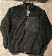 Yes Theory Seek Discomfort FURRY SWEATSHIRT XS NEW BLACK NWT BUY 1 GET 1 50% OFF