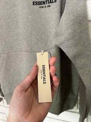 Essentials Fear of God Dark Oatmeal Hoodie
