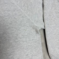 VTG 90s Tultex Blank Sweatshirt Men 2XL Light Gray Maximum Sweats Raglan Y2K