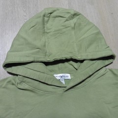 PETER MILLAR Mens L LARGE HOODIE LAVA WASH TEALEAF GREEN PULLOVER SWEATSHIRT