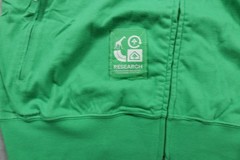 LRG Hoodie Mens Small Green Full Zip Sweatshirt Logo Pockets Cotton NWT J063001