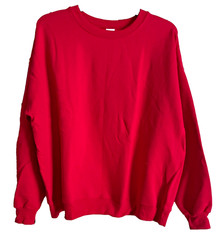 Hanes Unisex Ecosmart Crewneck Sweatshirt – 0P160 – 2XL DEEP RED 50%Cot./50%Poly
