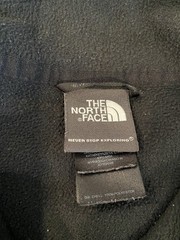 The North Face Men’s Black Fleece 1/4 Zip Mock Neck Pullover Sweatshirt L