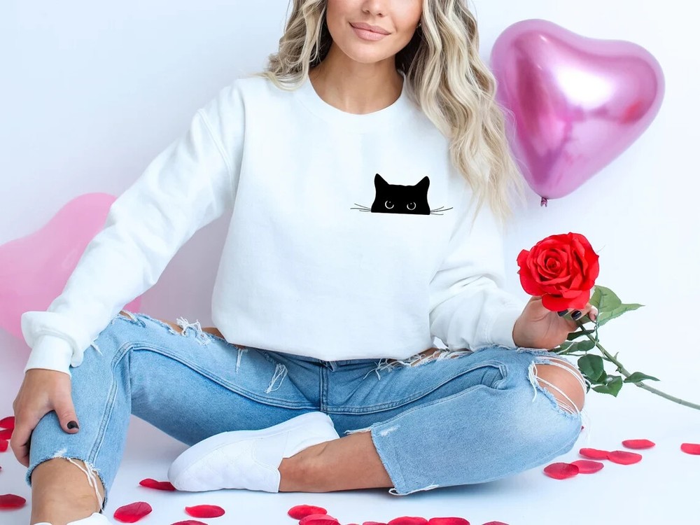 Cat T Shirt, Long Sleeve, Sweatshirt and Hoodie.