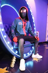 Into the SpiderVerse Miles Morales Spiderman Costume Cosplay Hoodie Shorts