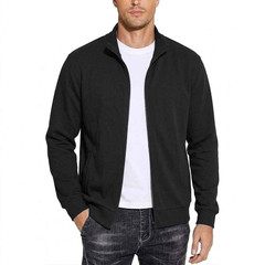 Men Zipper Sweatshirts Autumn Gym Hoodie Coats Long Sleeve Shirt Tee Top Jackets