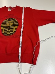 Vintage Ancient Egypt Sweatshirt Sz XL Pharaoh Hieroglyph King Tut 90s