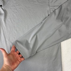 BYLT Circuit Hoodie Mens 3XL Gray Performance Pullover Stretch Tech Long Sleeve