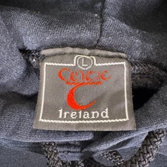 Celtic 3 Sided Trinity Knot Black White Hoodie Sweater Adult Large