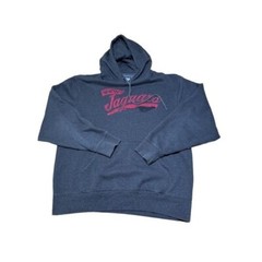 BVW Jaguars Hoodie Mens Gray Large Activewear High School Team Casual