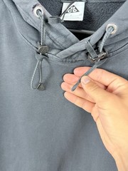Nike ACG Hoodie Faded Outdoors Activewear Workwear Gray Mens Size S
