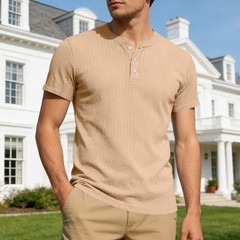 Men T shirt Activewear Casual Scoop Neck Men Summer Quick-dry Adult T Shirt