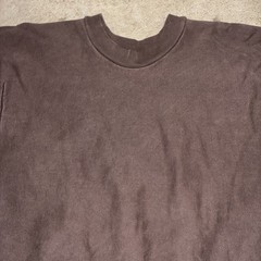 UNRELEASED SAMPLE YZY YEEZY CREW NECK PULLOVER BROWN 100% COTTON FLEECE PLUSH