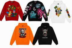 Lot of 3 Brand New Men’s Streetwear Pullovers & Sweatshirts Random Mixed