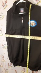 🚂 Union Pacific 1/4 Zip Sweatshirt Size Large Pullover Chicago Service Unit