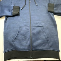 Steve’s Jeans Mens Full Zip Hoodie Sweatshirt Blue Large #0785