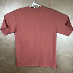Eighty Eight Brand Mens Short Sleeve Sweatshirt Mauve Pink Crew Neck Medium NEW