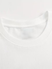 Men’s Retro Printed T-shirt Men Cotton T Shirt Loose Round Neck Short Sleeve♪
