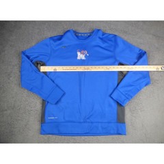 Nike Therma-FIT Memphis Tigers Crewneck Sweatshirt Mens Large Blue Pullover