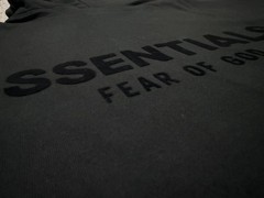 Essentials Hoodie ‘Stretch Limo’ Loose Drop Shoulder Fall Winter 100% AUTHENTIC