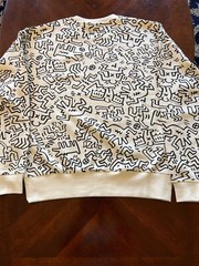 KEITH HARING Sweatshirts OVERSIZED FIT NEW Sizes XS,S, M, L, XL,XXL New With Tag