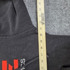 Daily Driven Exotics DDE Hoodie Mens Small Black Pullover Logo Fleece Racing