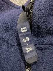 Vintage Unbranded USA Olympics Fleece Full Zip Blue Men’s L Made in USA
